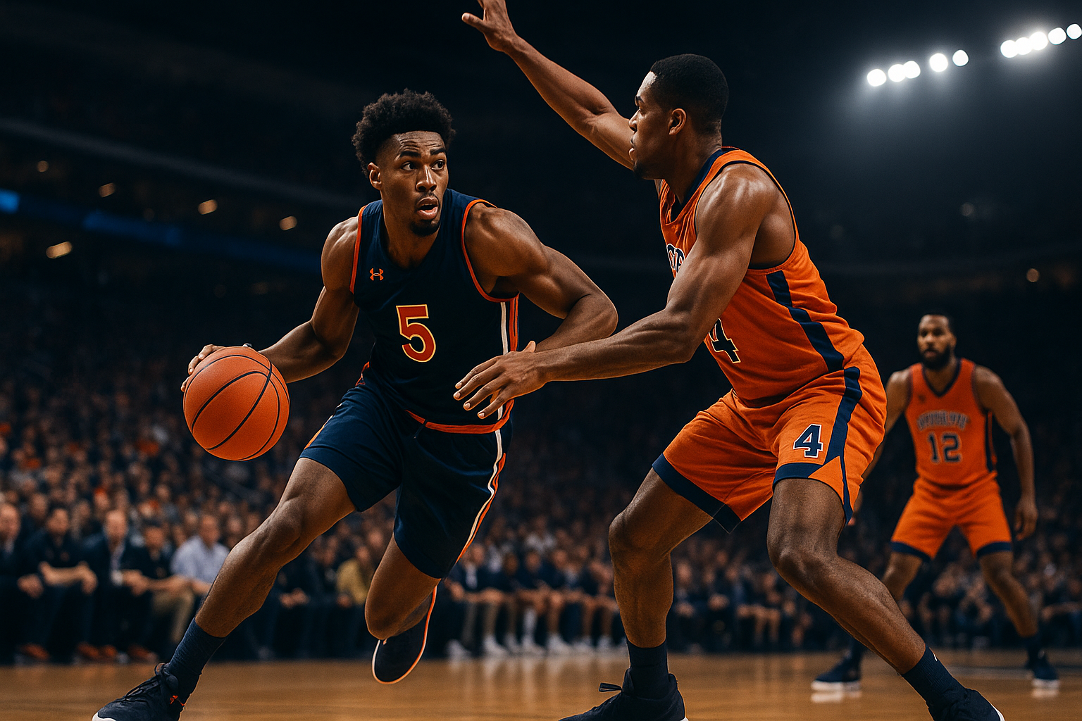 Visual representation of auburn basketball