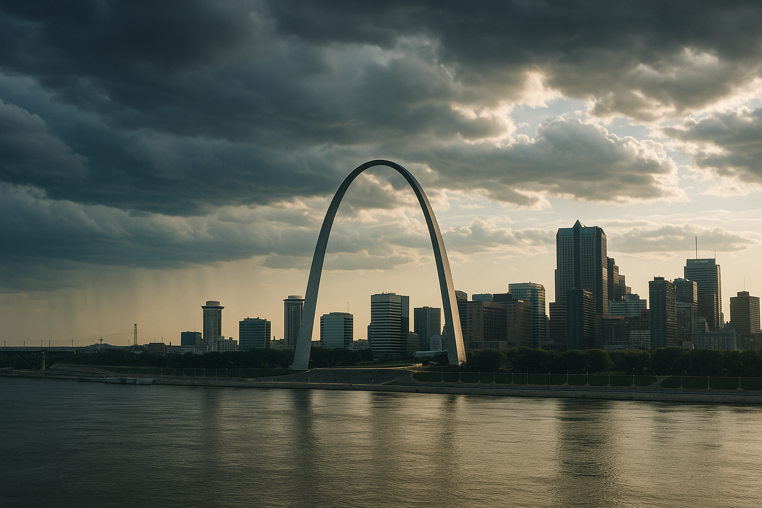 Visual representation of st louis weather