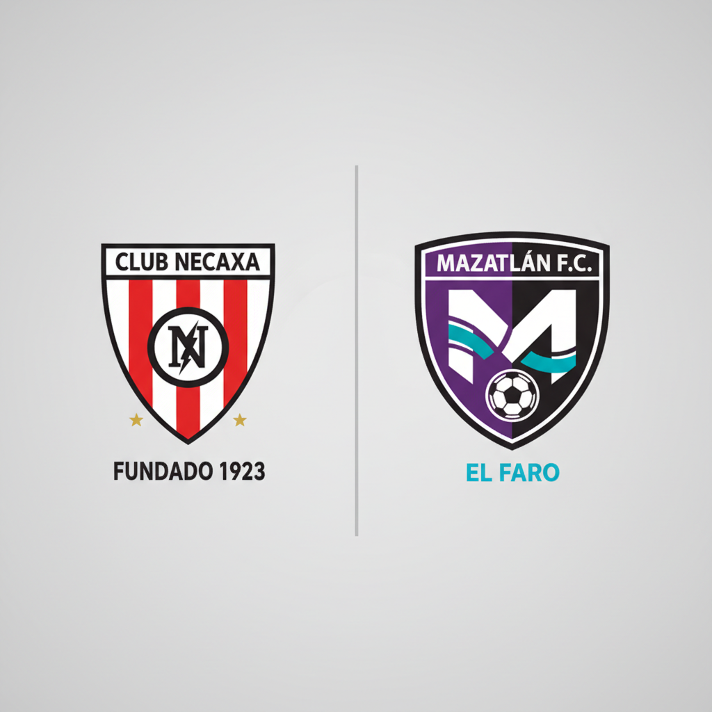 Visual representation of necaxa - mazatlán
