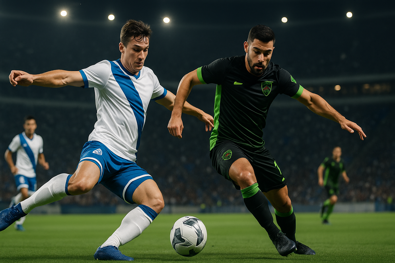 Visual representation of puebla - juárez