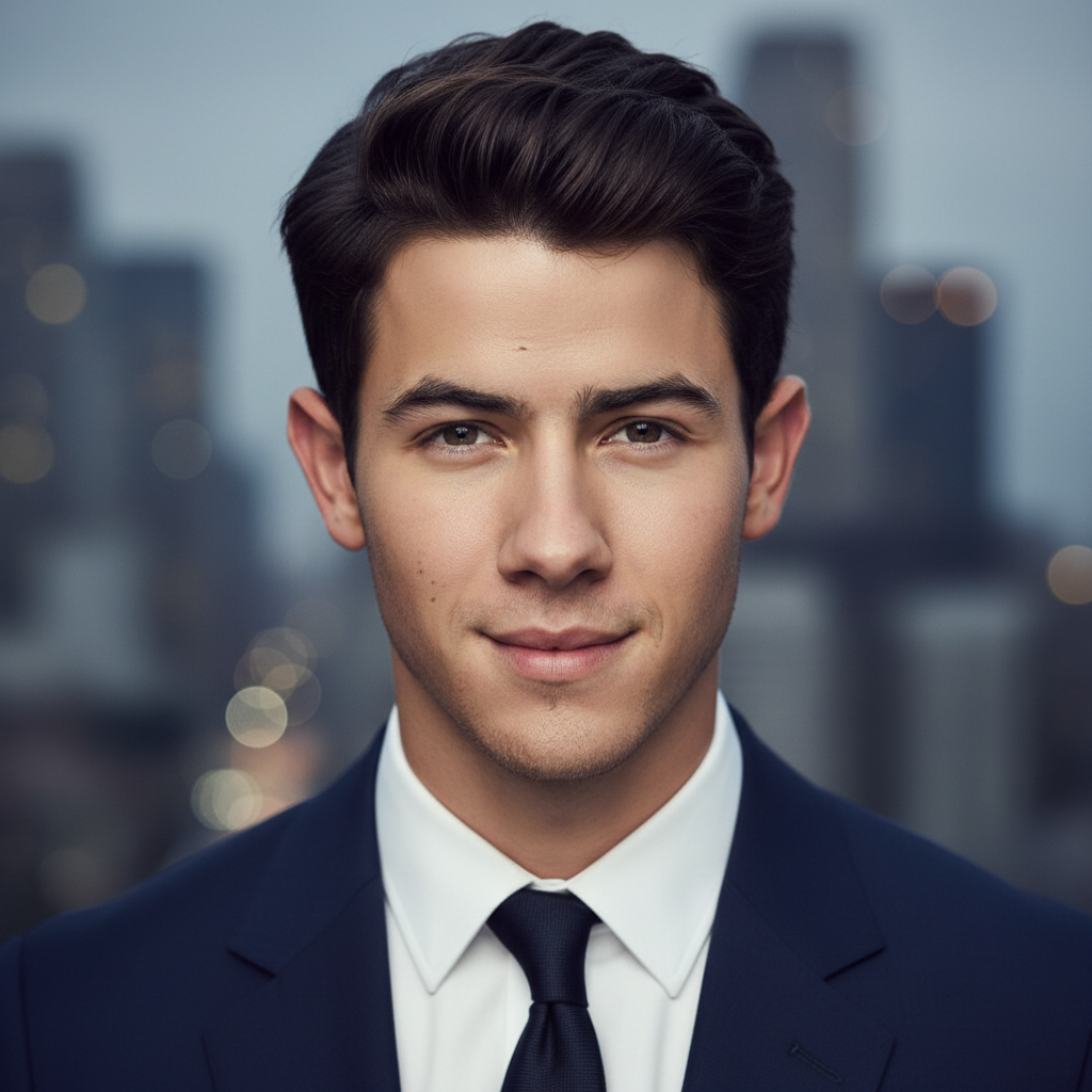 Visual representation of nick jonas