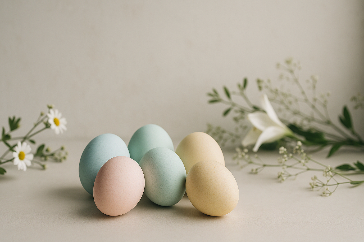 Visual representation of easter greetings