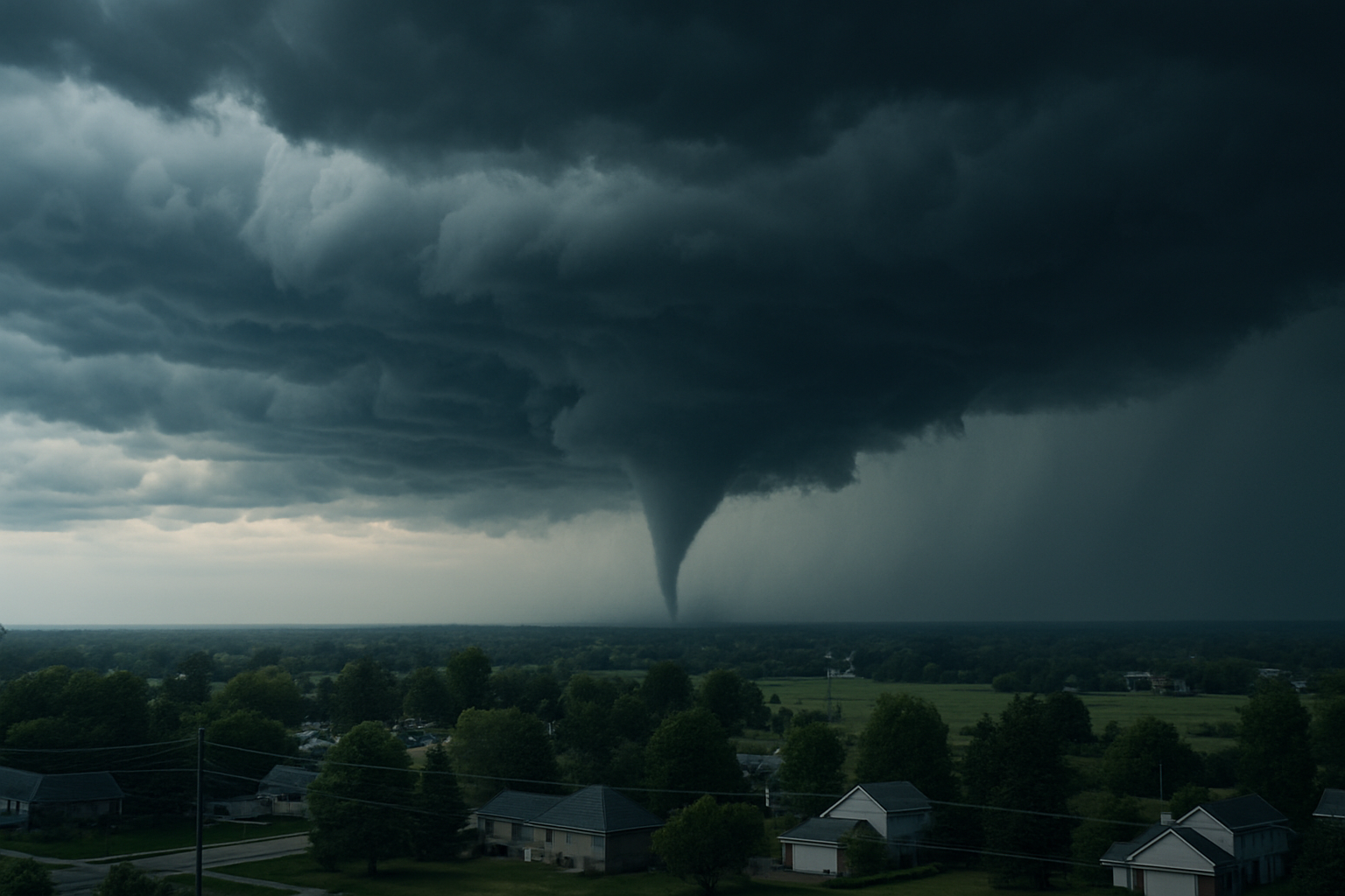 Visual representation of southeast michigan tornado warning