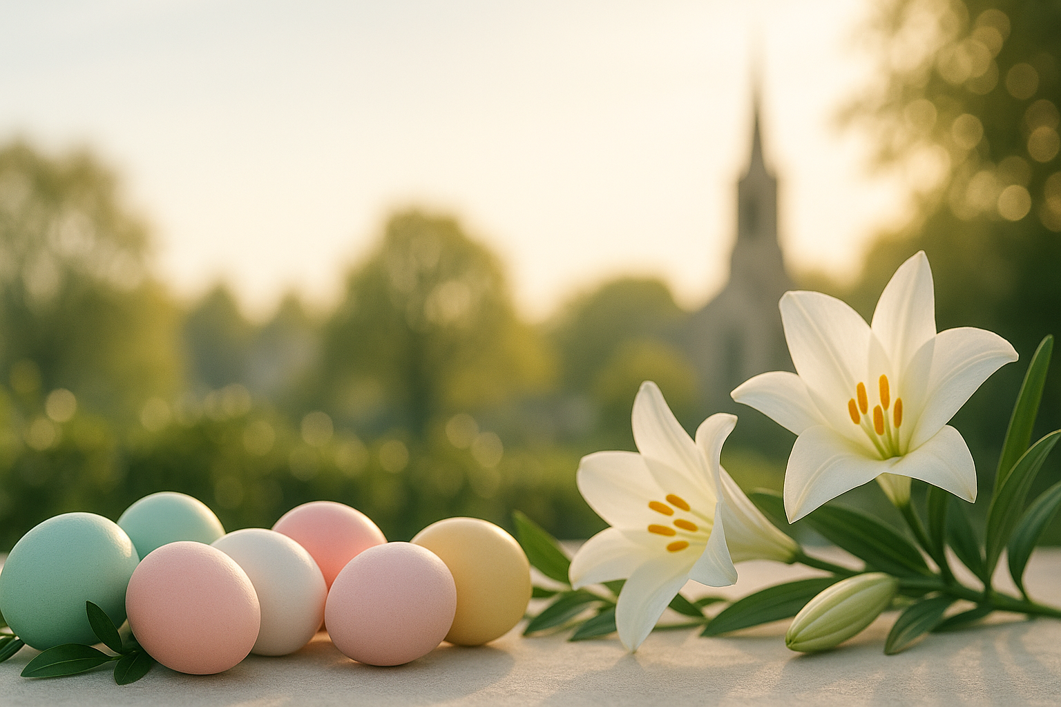 Visual representation of easter sunday