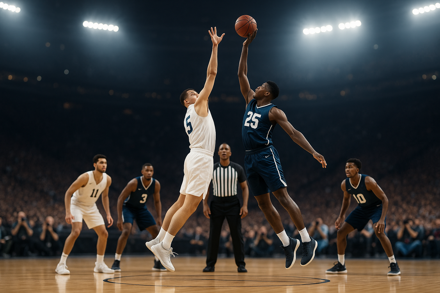 Visual representation of ncaa championship game