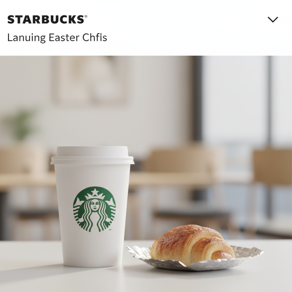 Visual representation of is starbucks open on easter