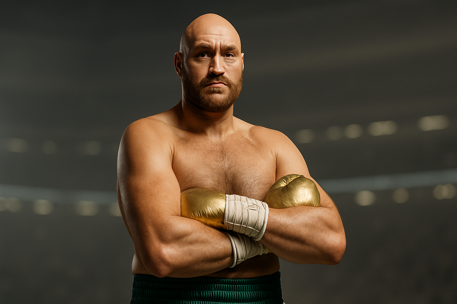 Visual representation of tyson fury