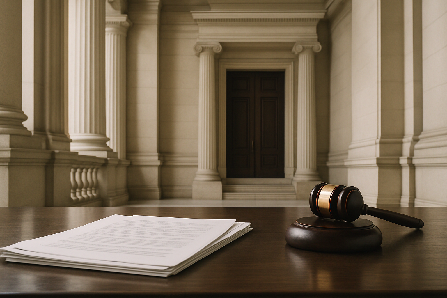 Visual representation of lawsuit