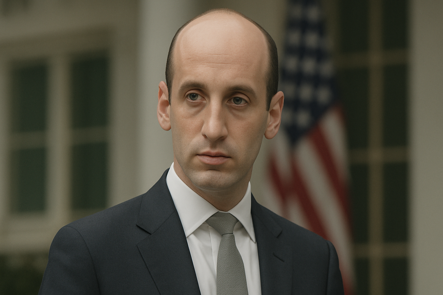 Visual representation of stephen miller