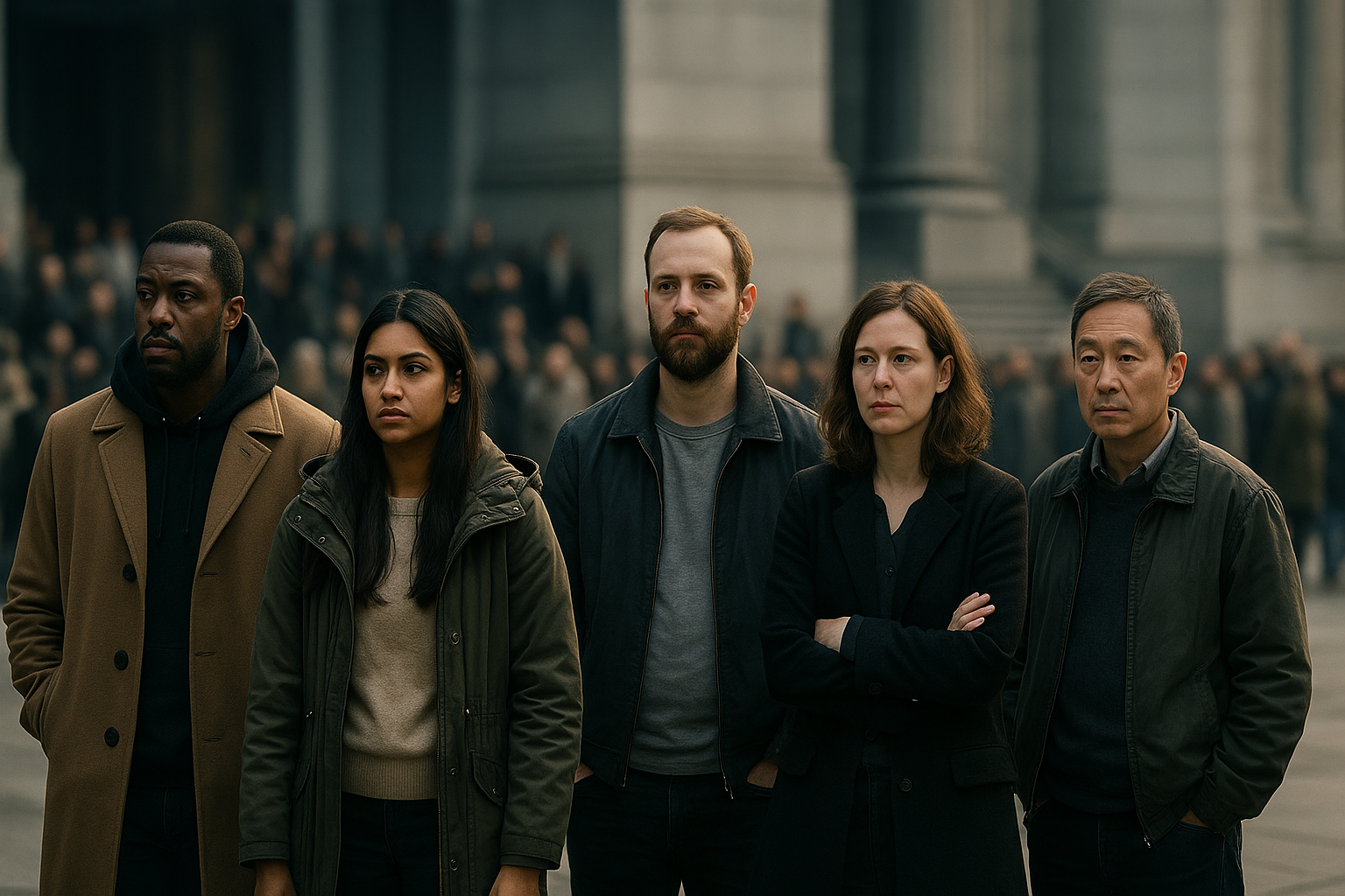 Visual representation of fringe group