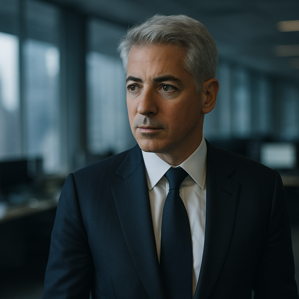 Visual representation of bill ackman