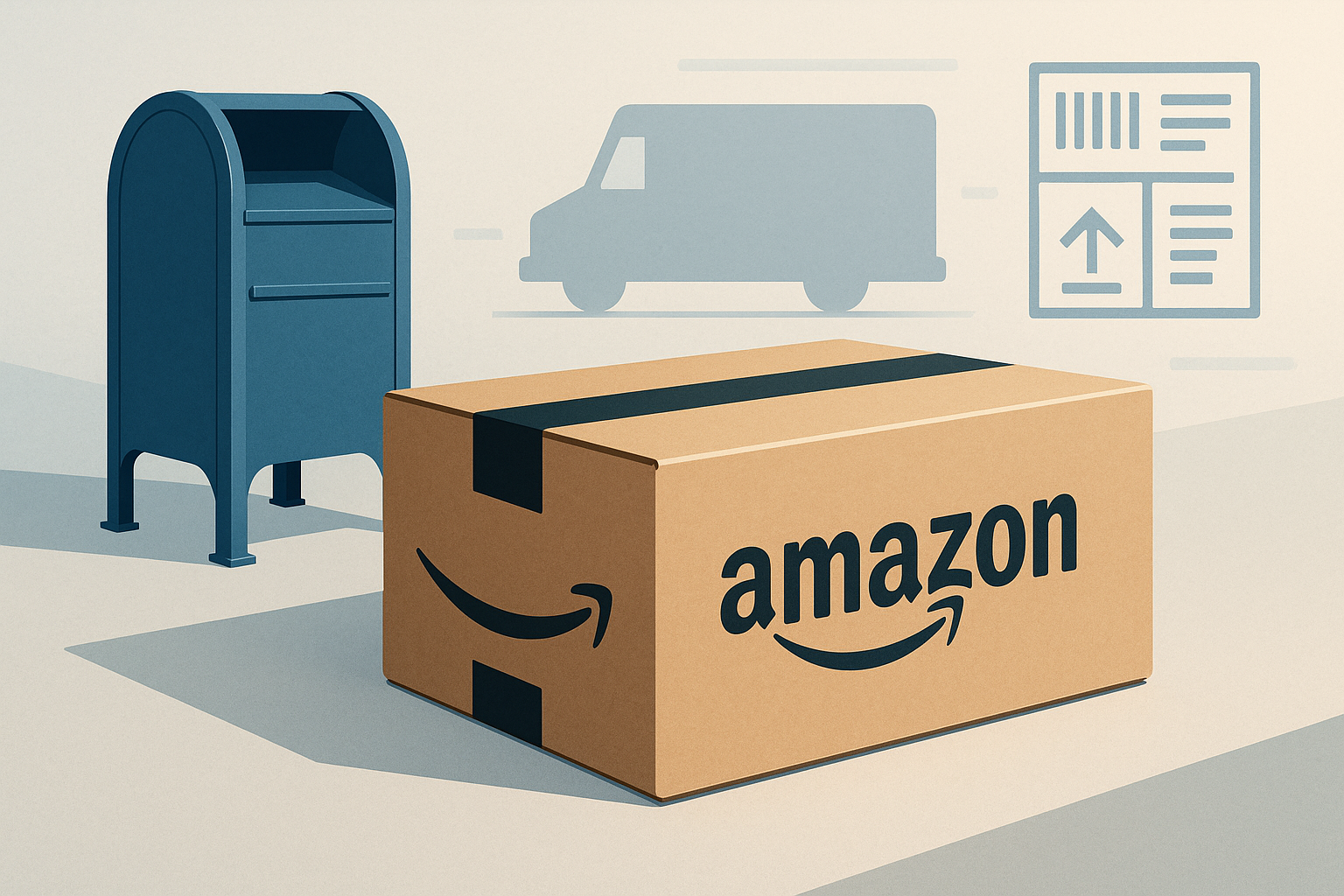 Visual representation of amazon usps deal