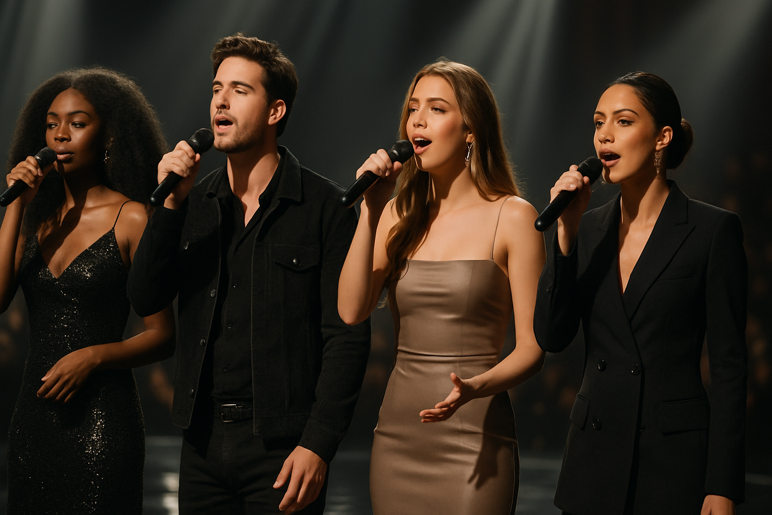 Visual representation of american idol singers