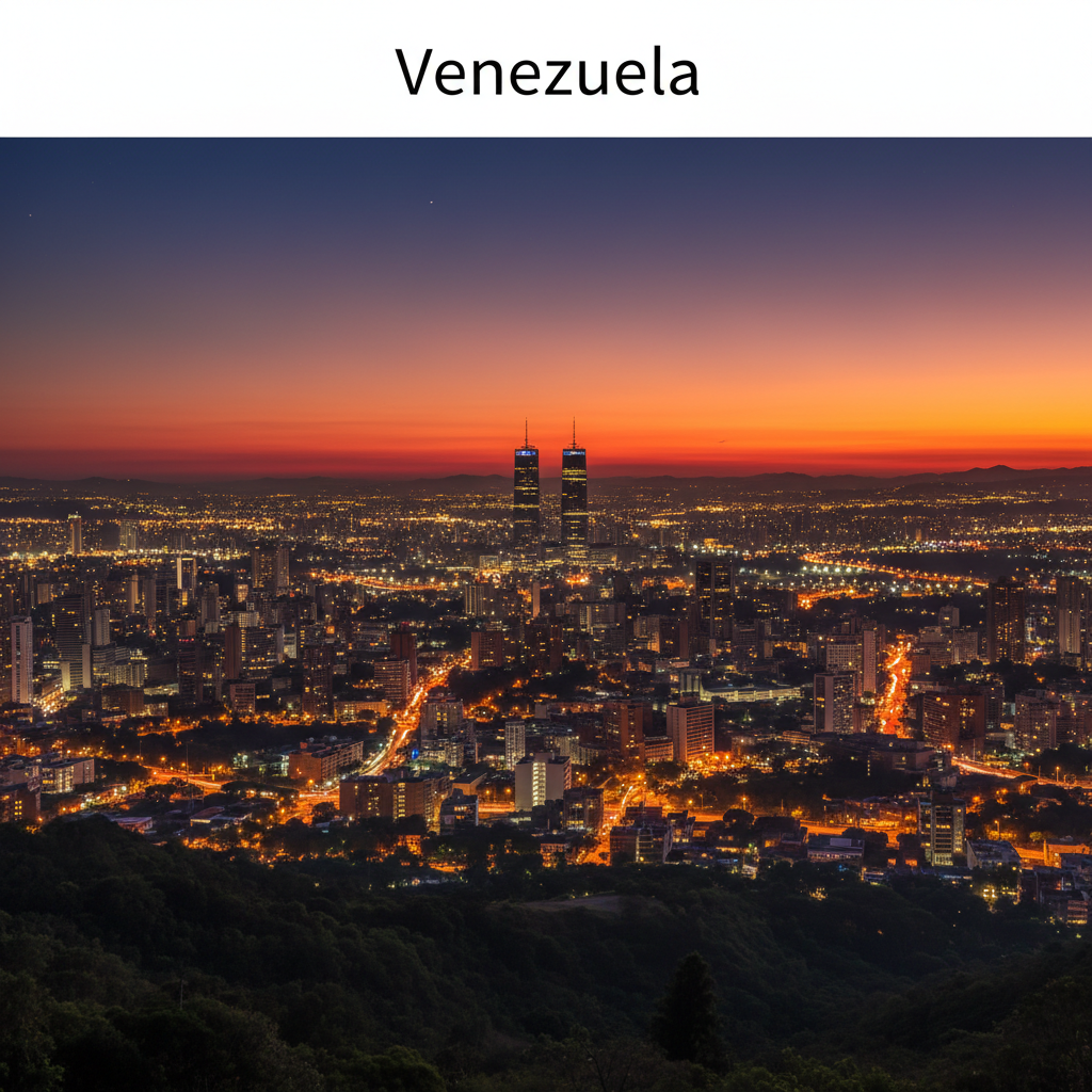 Visual representation of venezuela