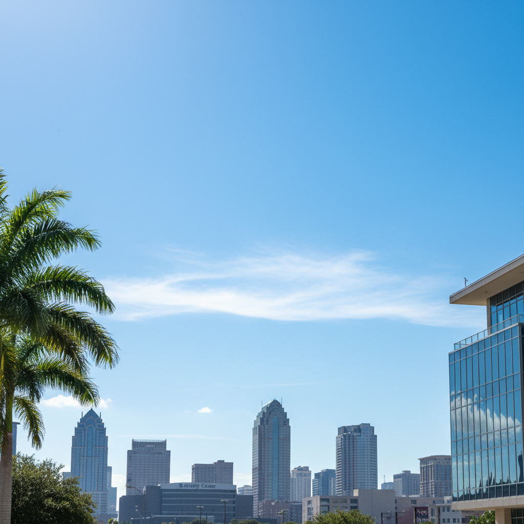 Visual representation of orlando weather