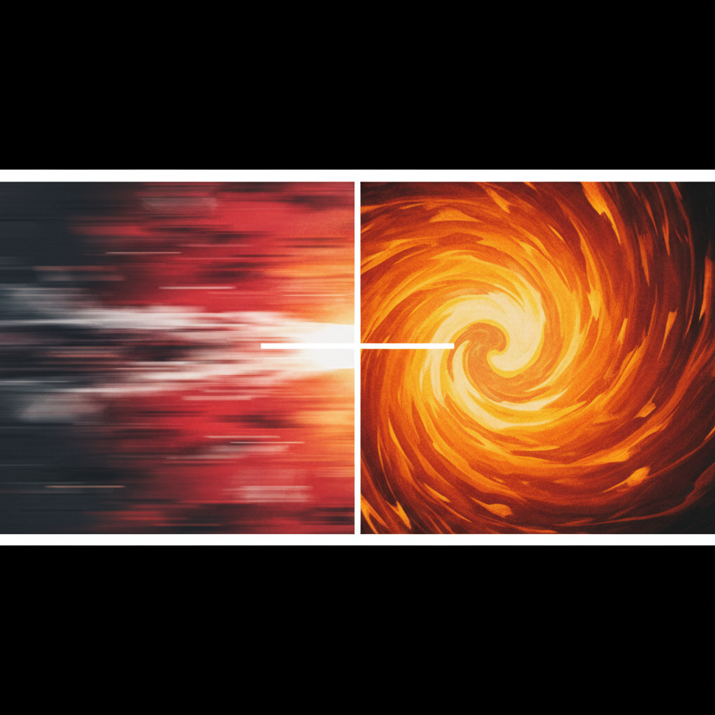 Visual representation of rockets vs suns