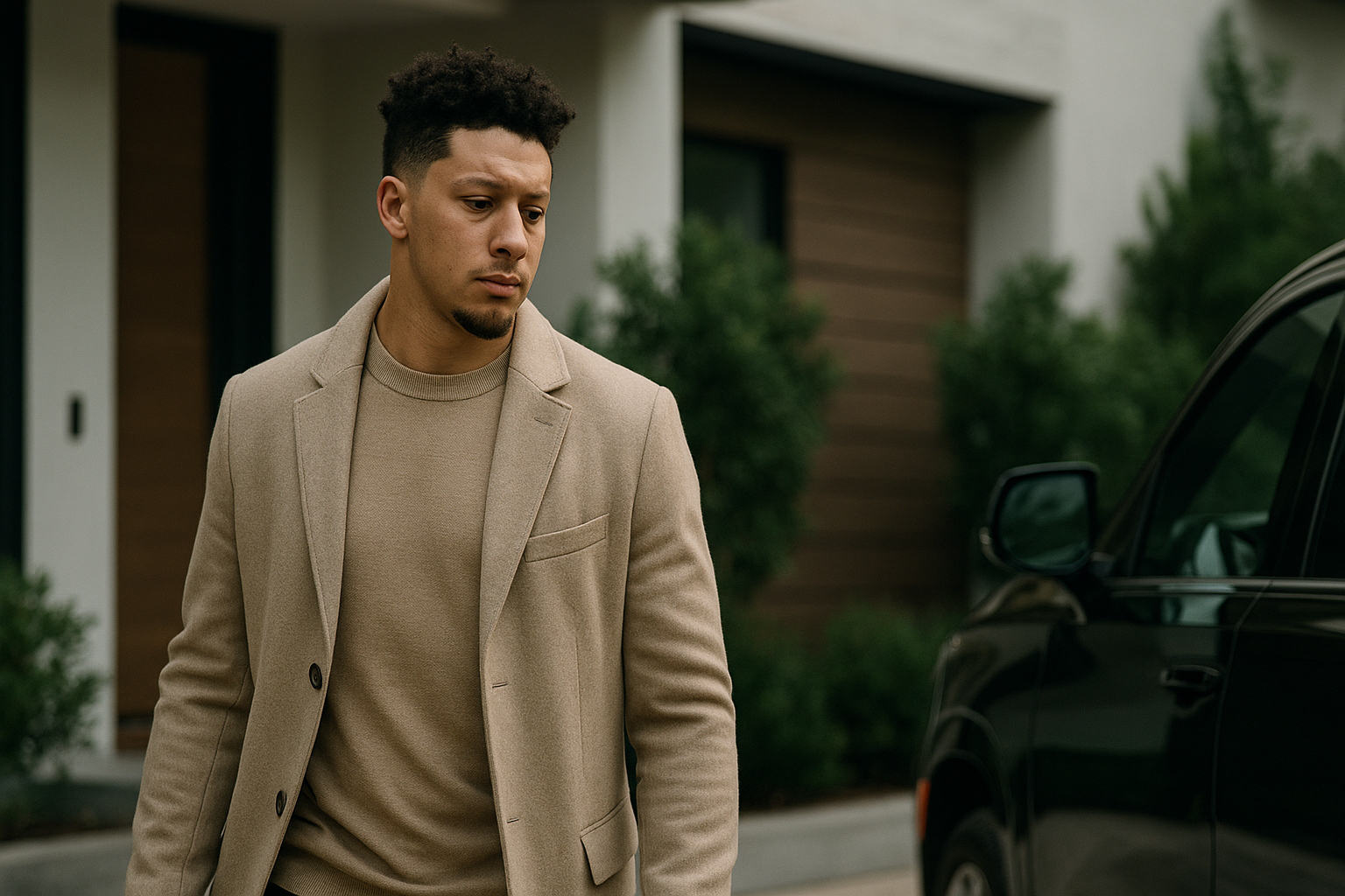 Visual representation of patrick mahomes personal news