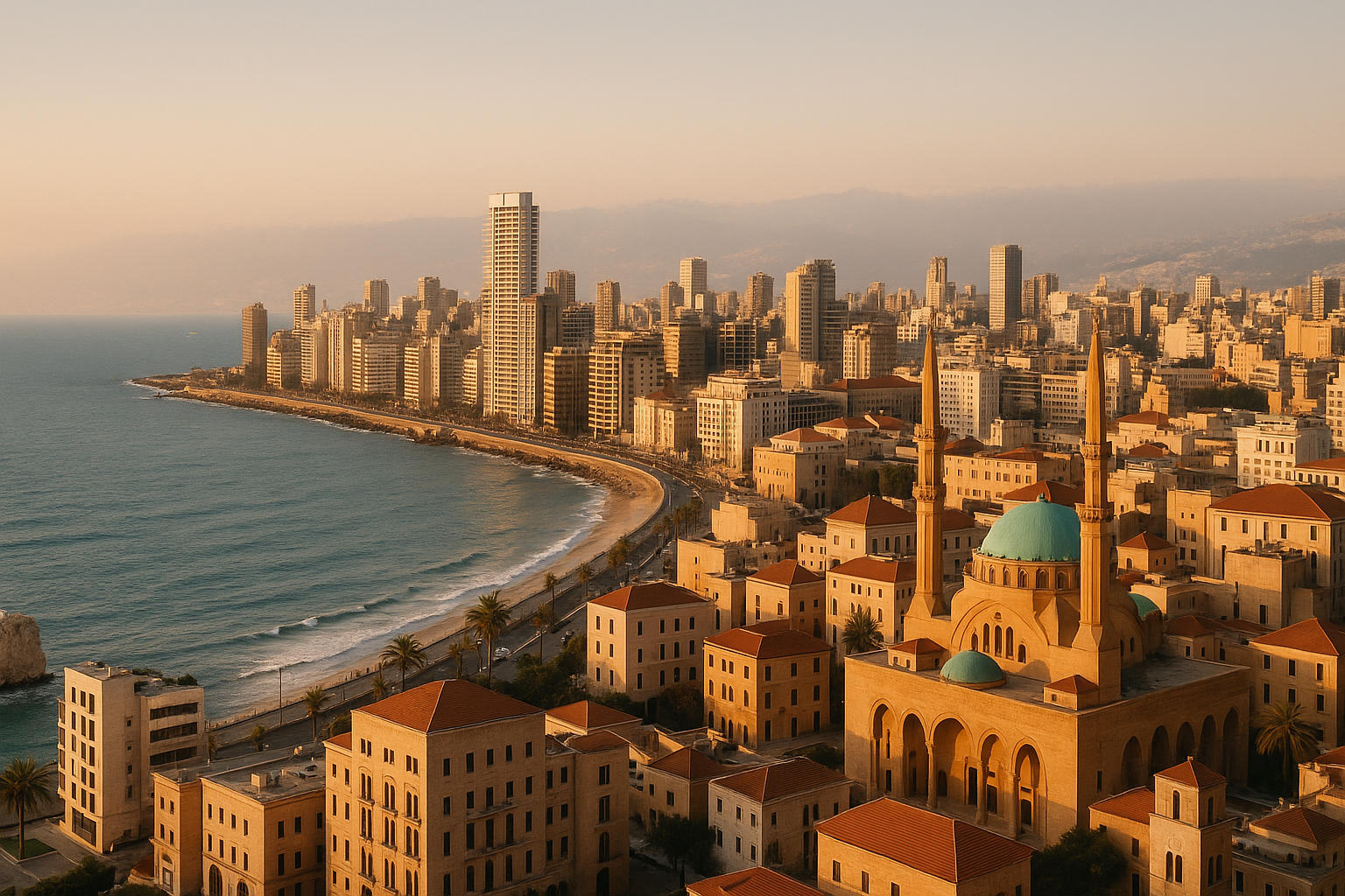 Visual representation of lebanon