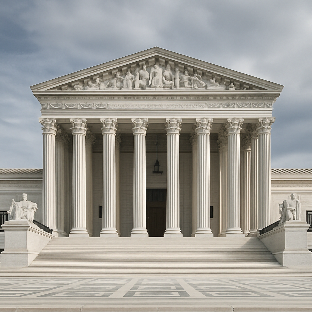 Visual representation of supreme court of the united states