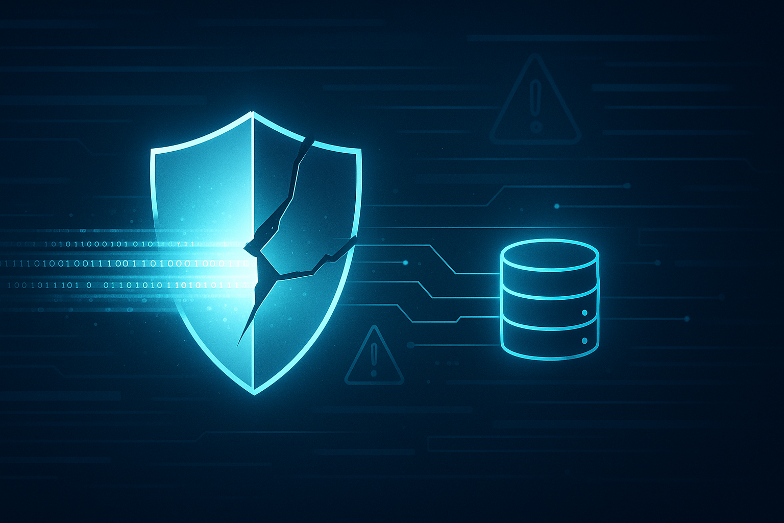 Visual representation of what is a data breach