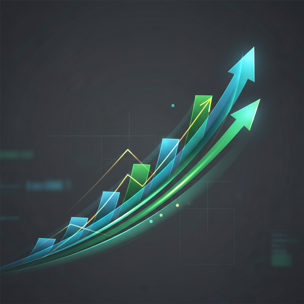 Visual representation of stock futures today