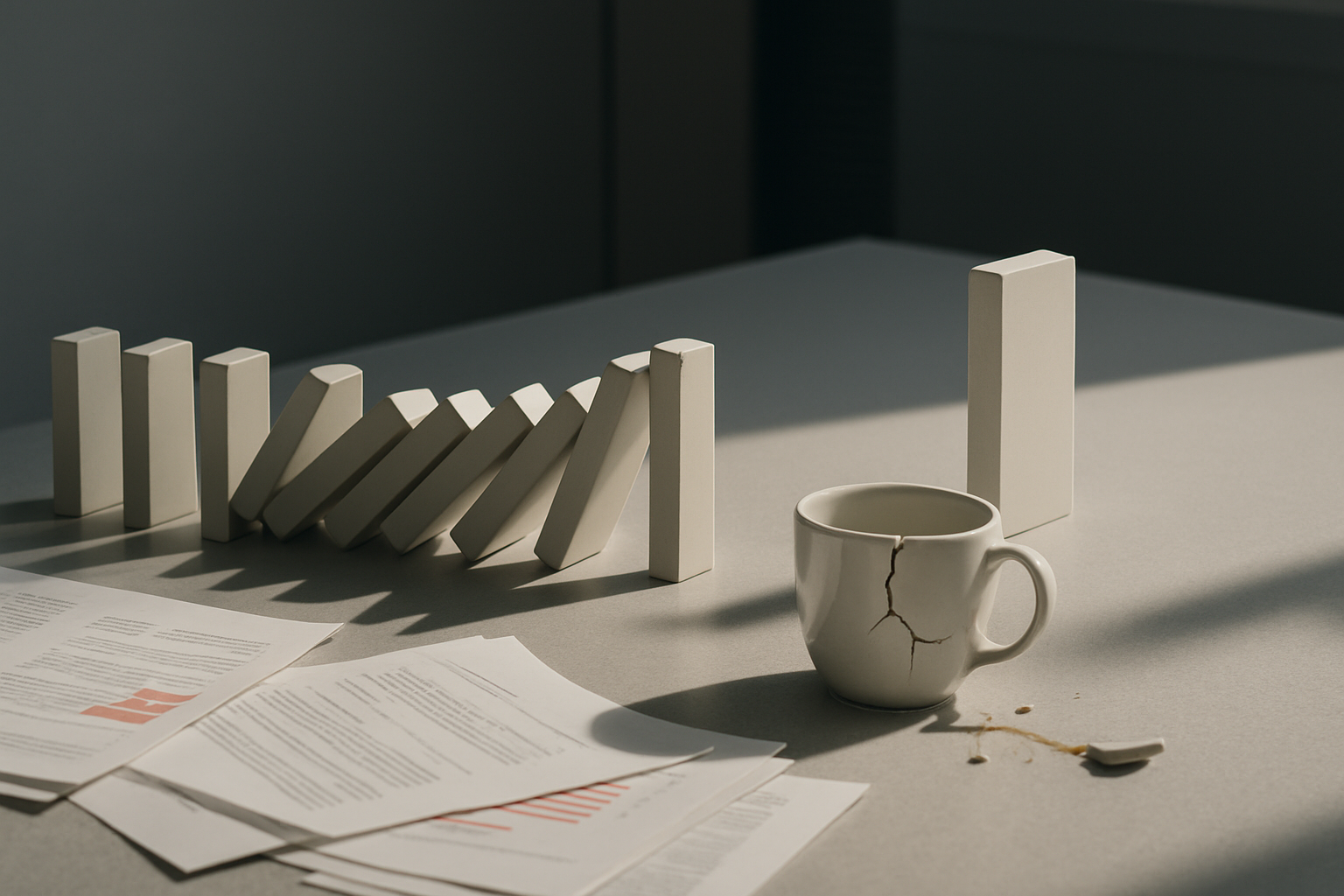 Visual representation of big mistakes