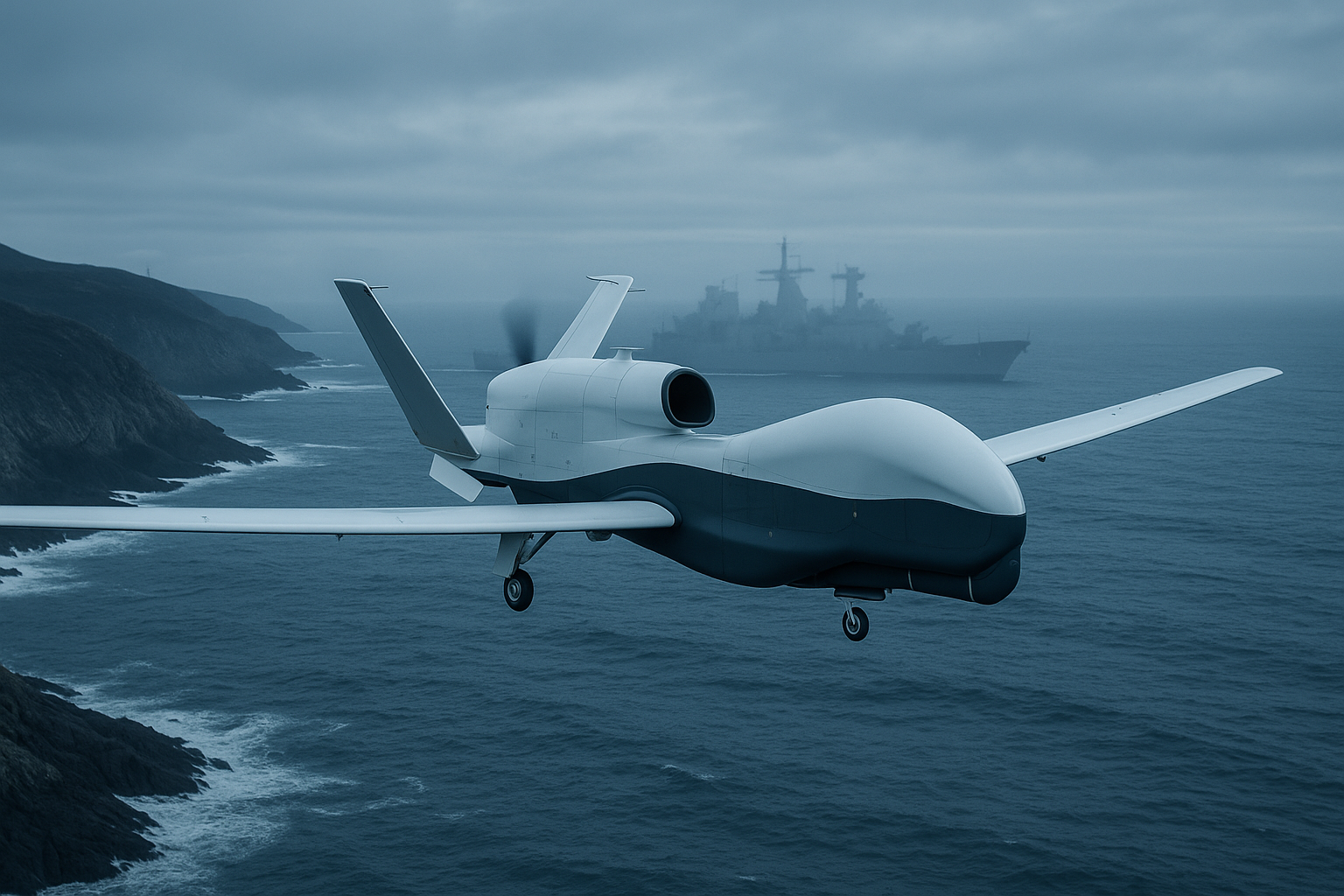 Visual representation of mq-4c triton