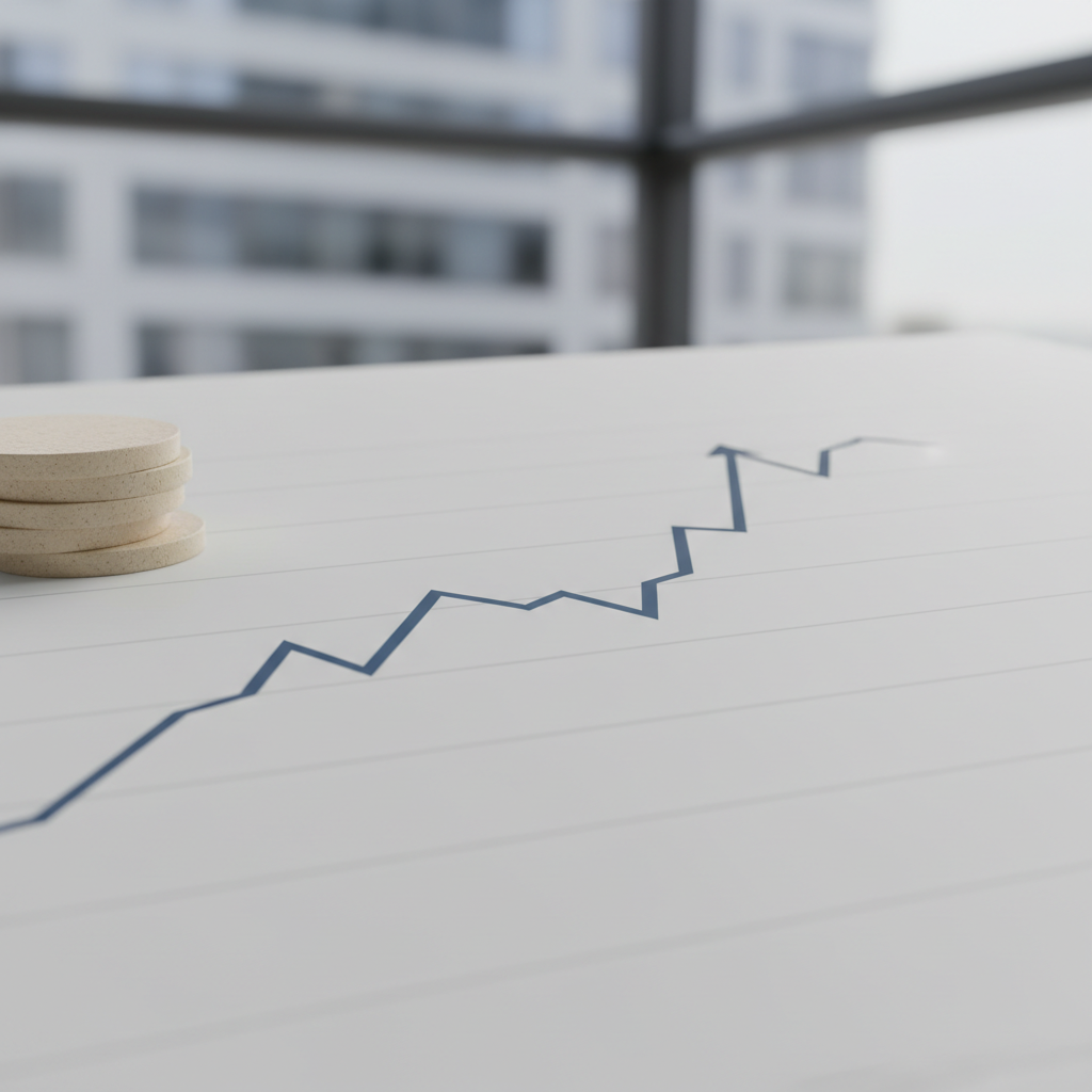 Visual representation of mortgage rate