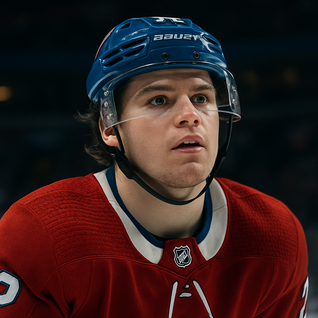 Visual representation of cole caufield