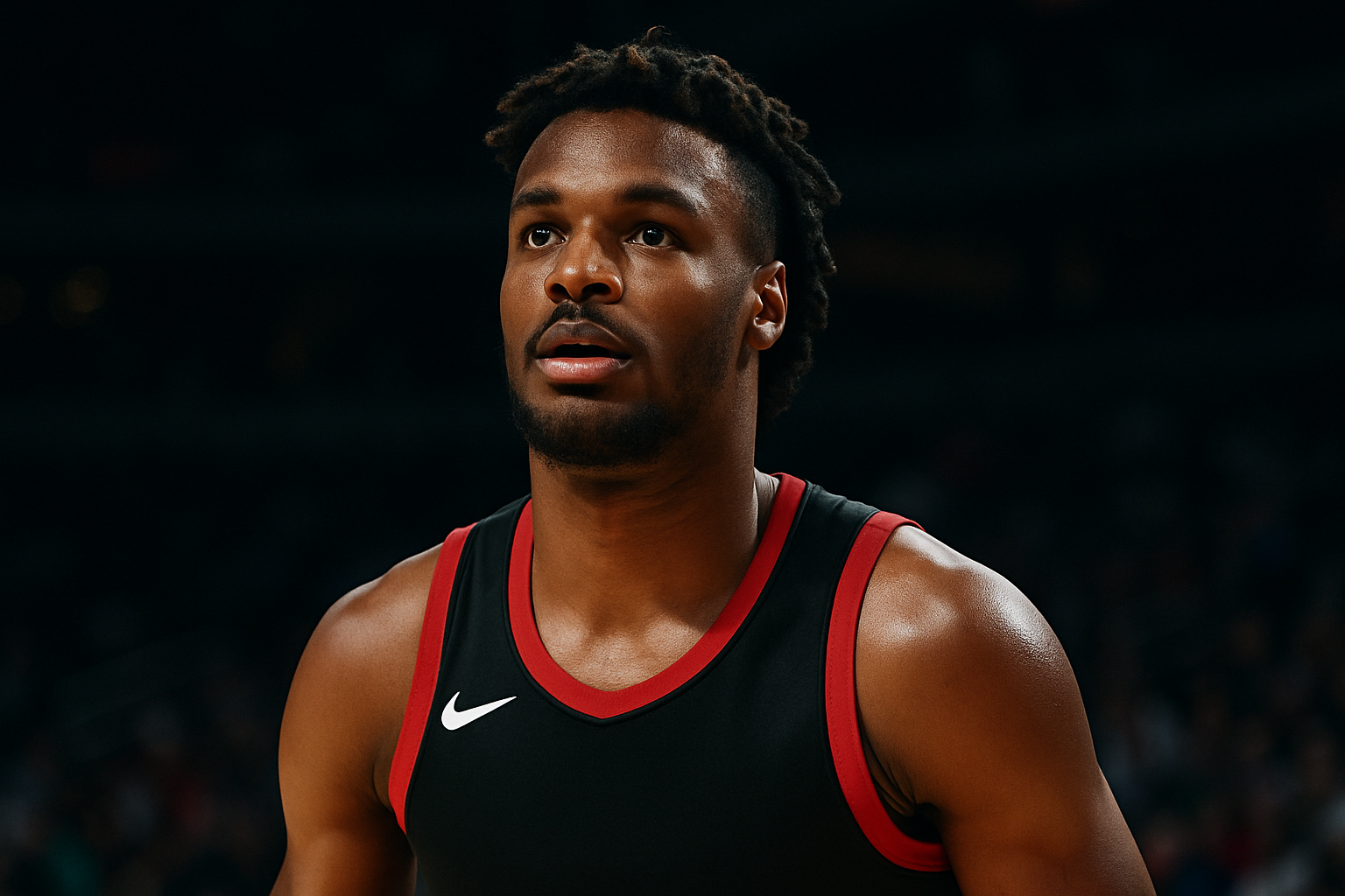 Visual representation of bronny james