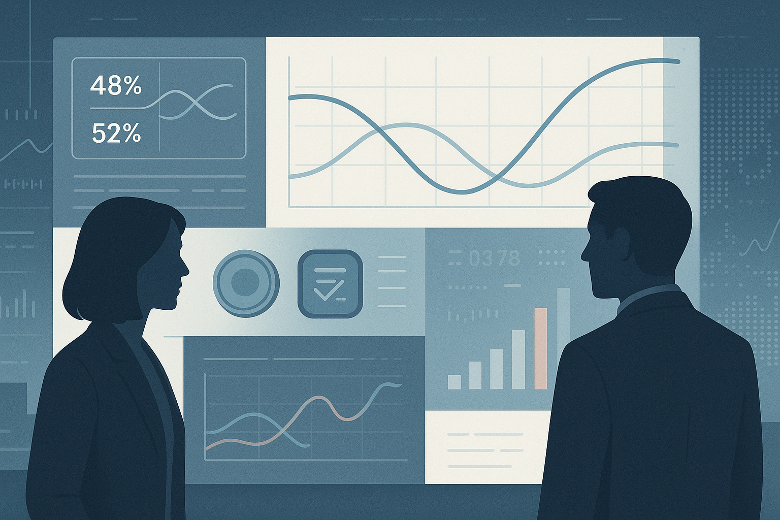Visual representation of prediction market