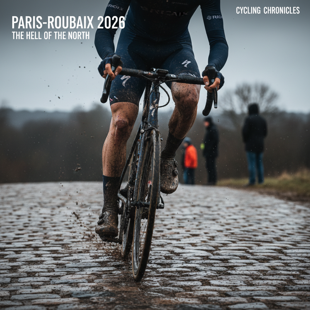 Visual representation of paris roubaix 2026