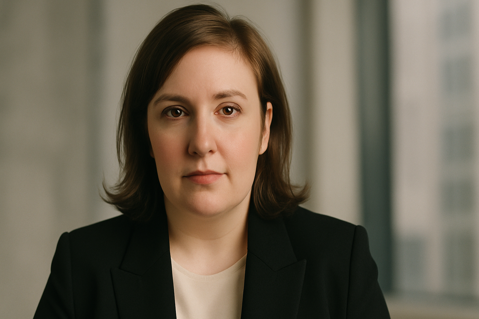 Visual representation of lena dunham