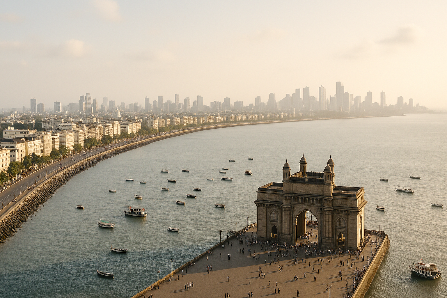 Visual representation of bombay