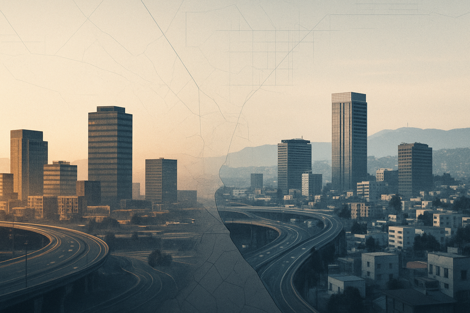 Visual representation of juárez - tijuana