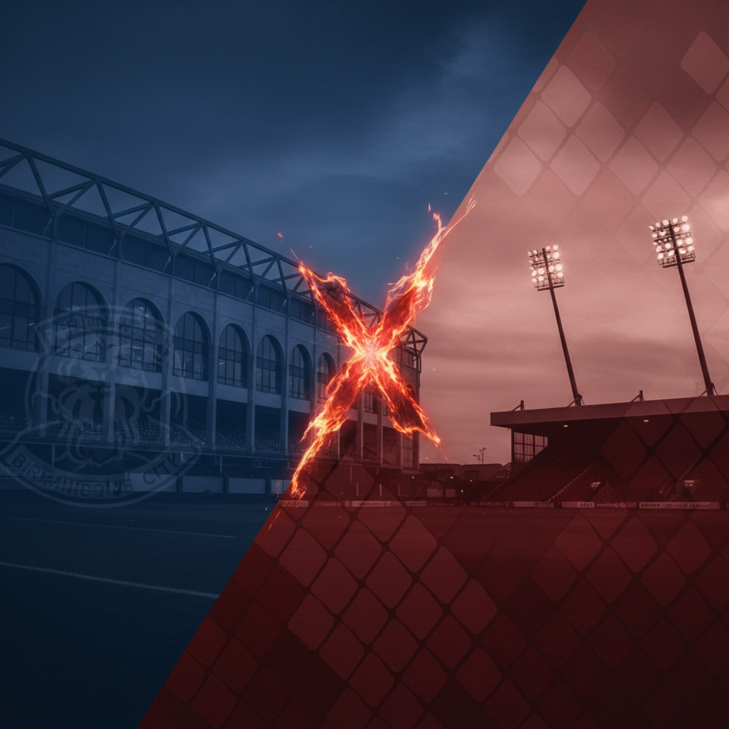 Visual representation of birmingham vs wrexham