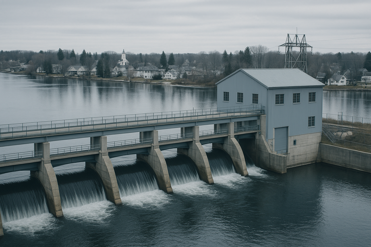 Visual representation of cheboygan dam update