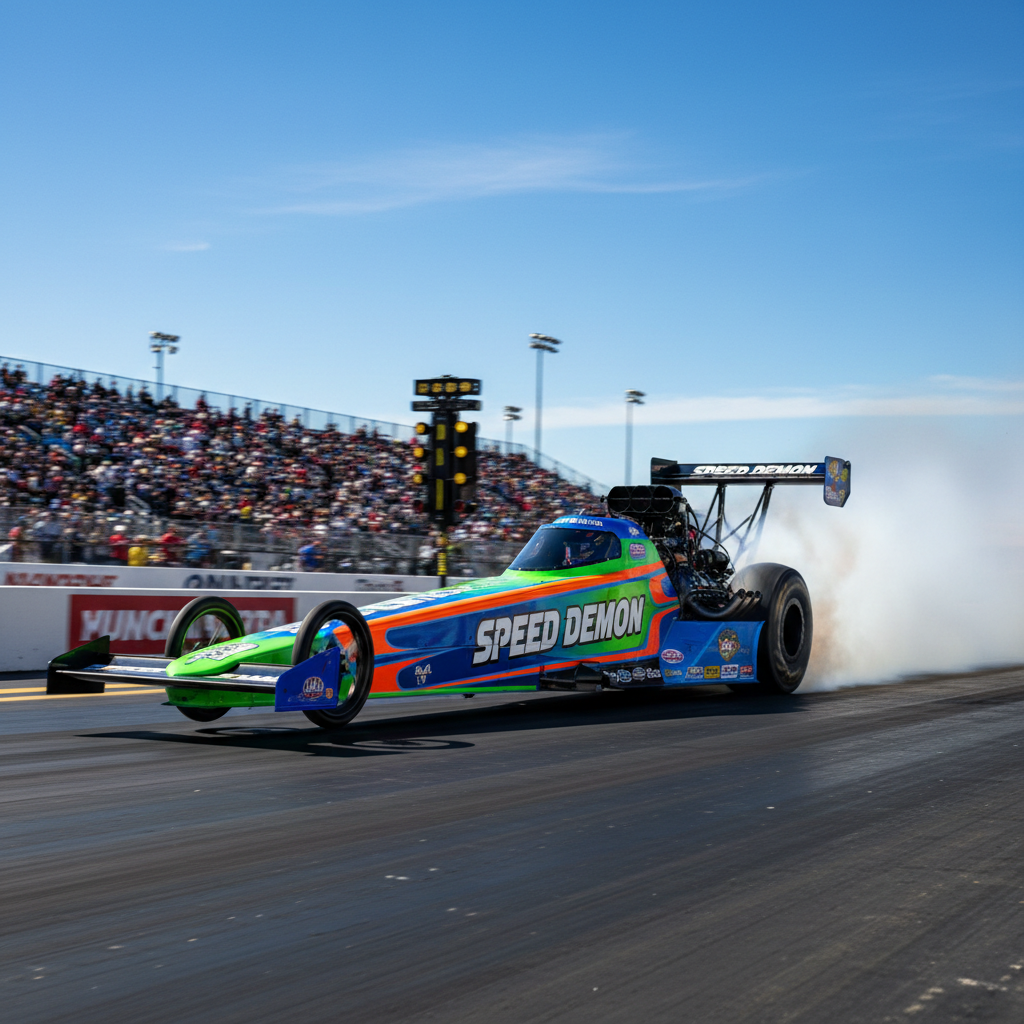 Visual representation of nhra results