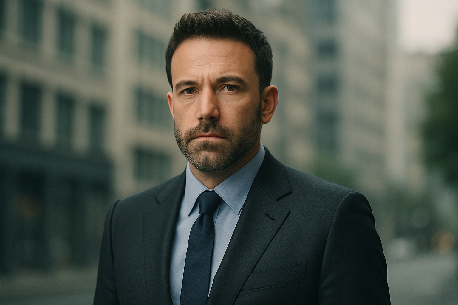 Visual representation of fin affleck