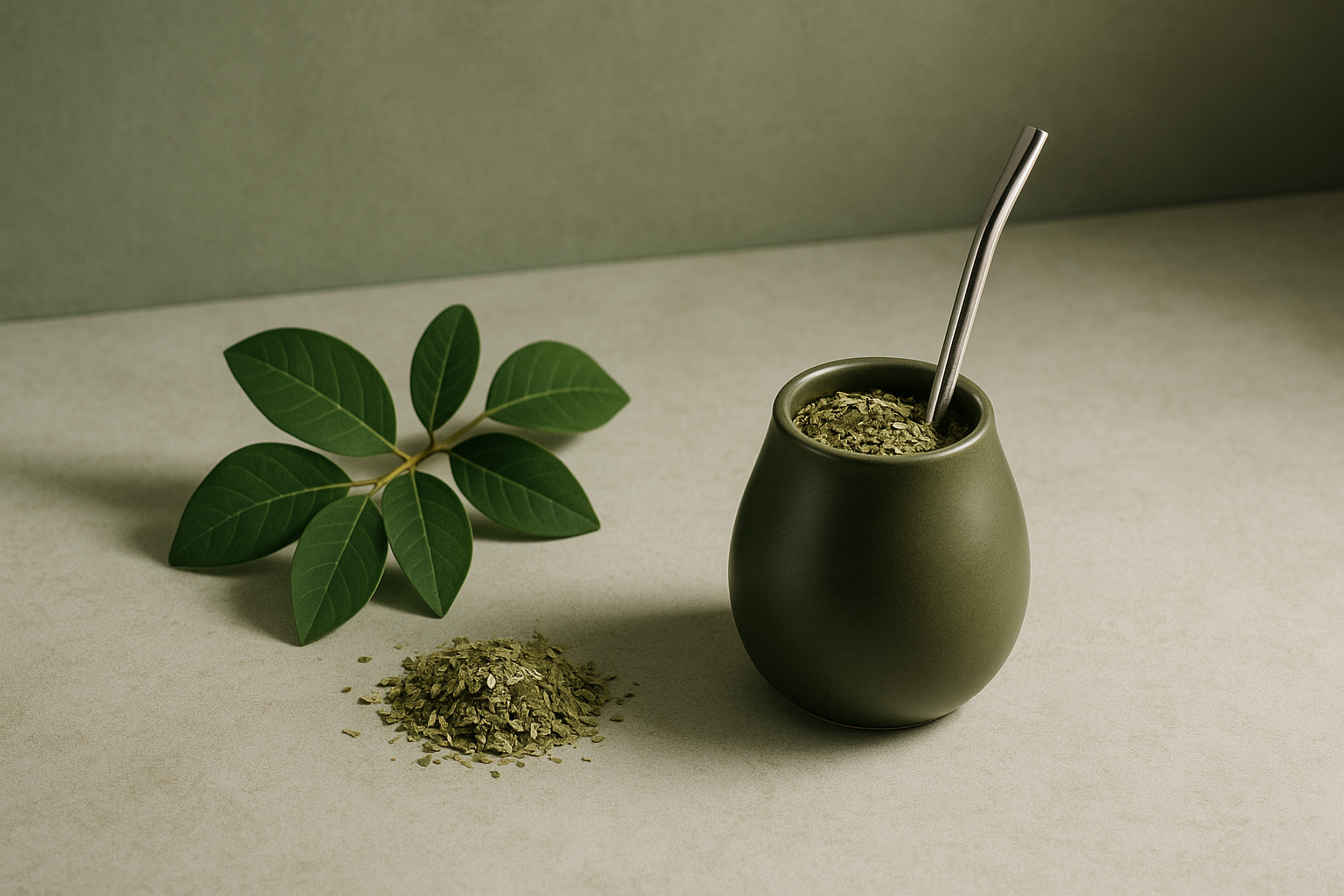 Visual representation of sollos yerba mate