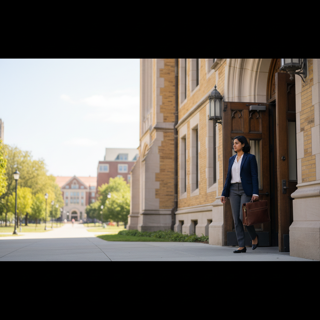 Visual representation of supriya ganesh leaving the pitt