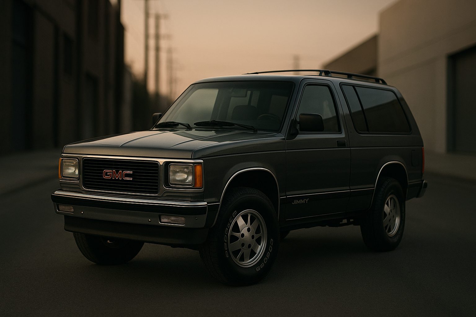 Visual representation of gmc jimmy