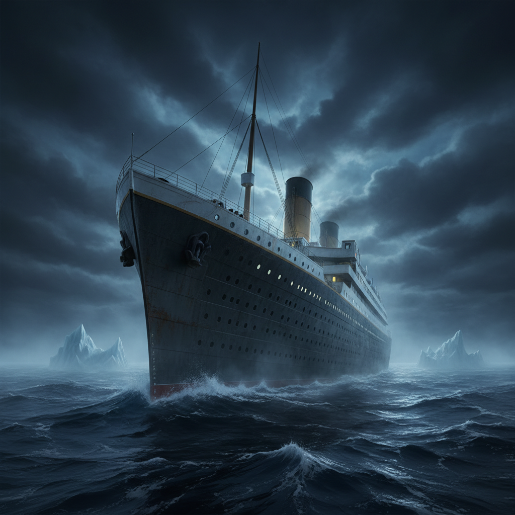 Visual representation of titanic