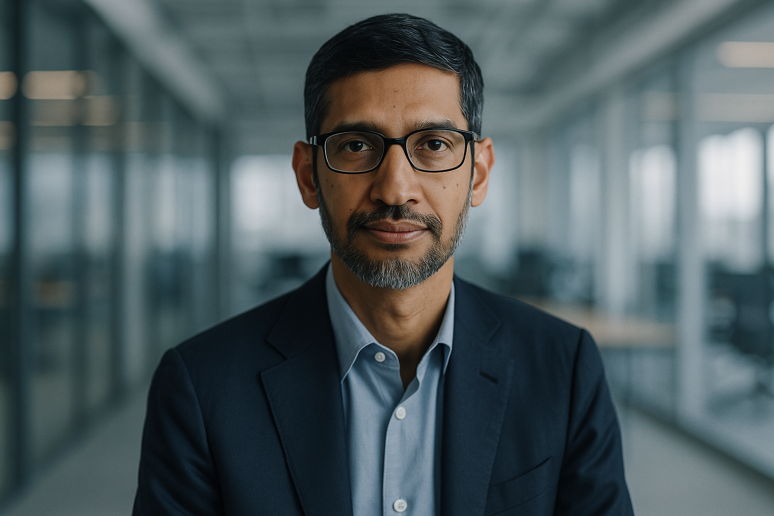 Visual representation of sundar pichai