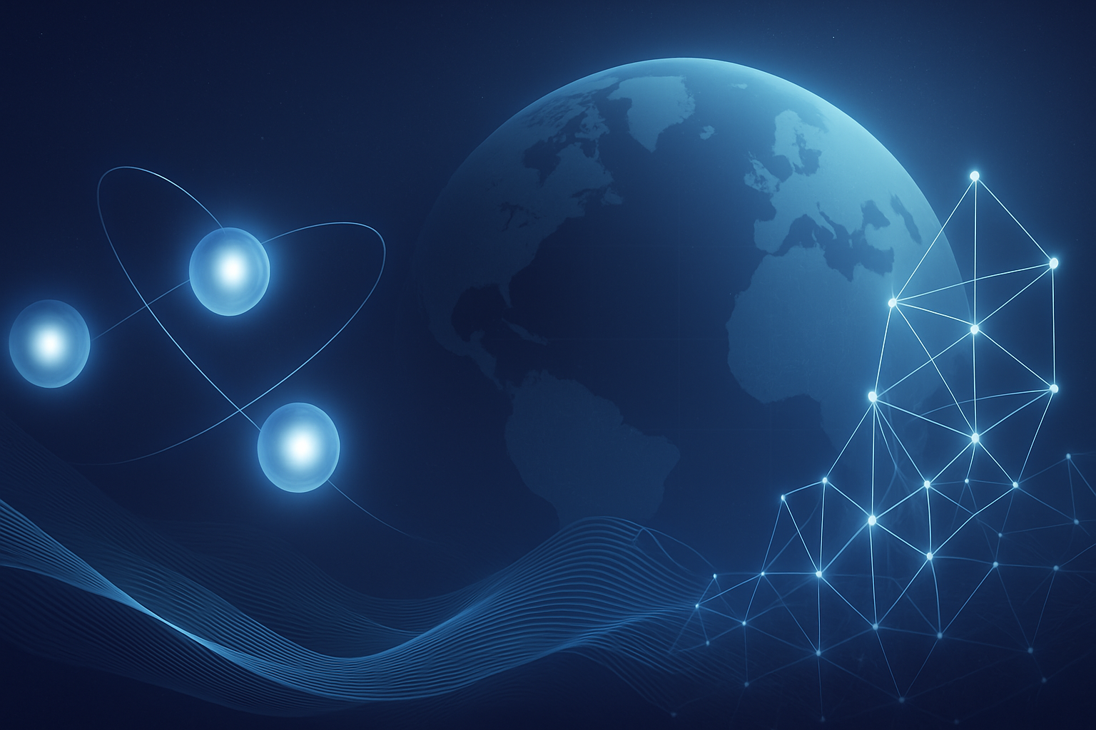 Visual representation of world quantum day