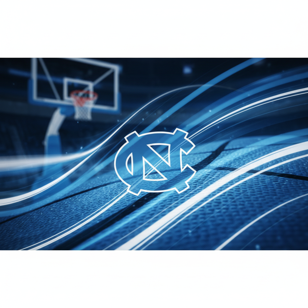 Visual representation of north carolina tar heels men's basketball