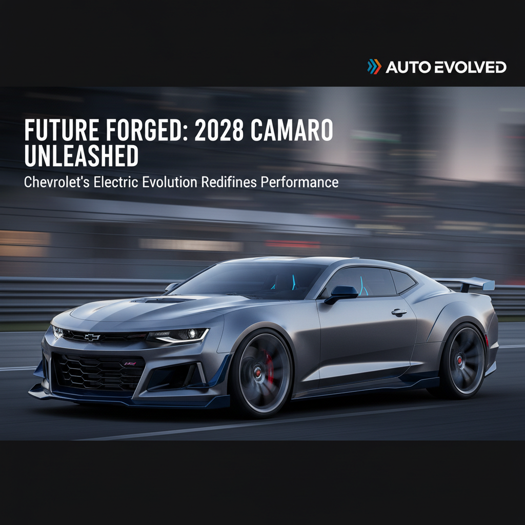 Visual representation of 2028 camaro