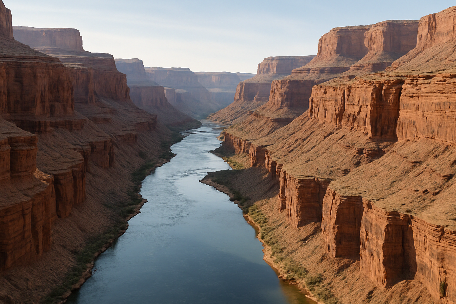 Visual representation of colorado river