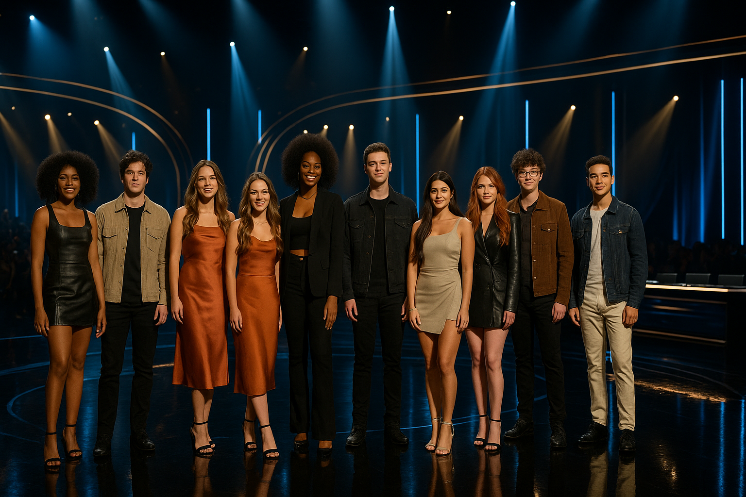 Visual representation of top 9 american idol 2026