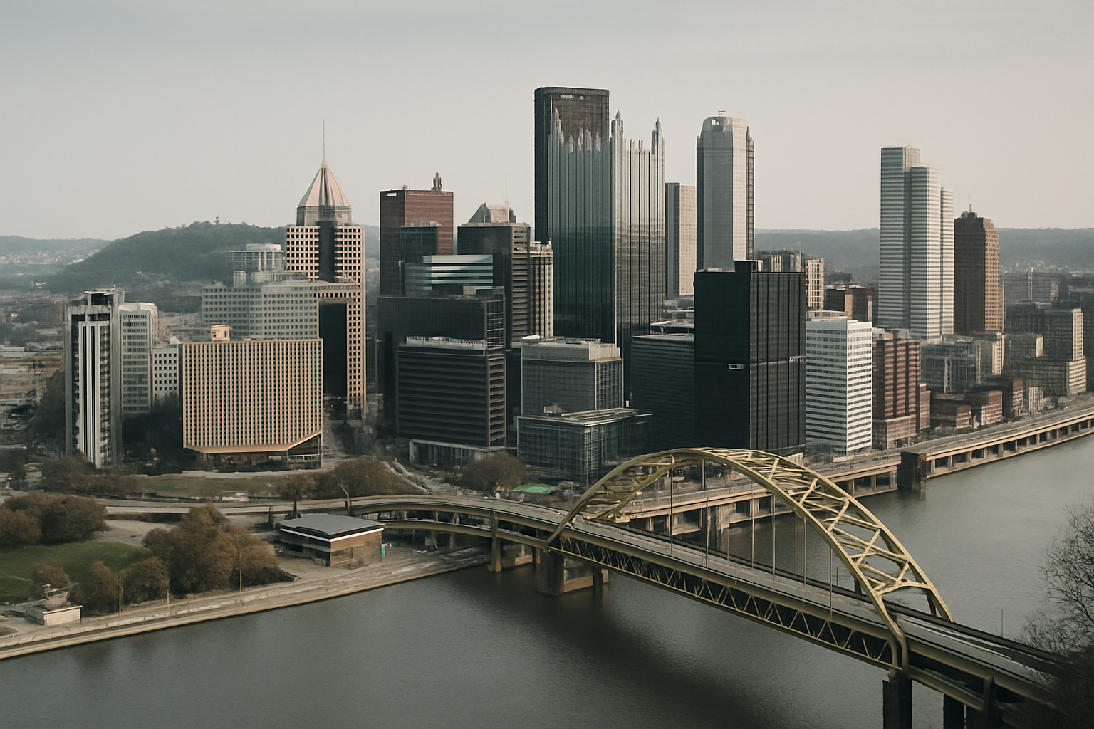 Visual representation of pittsburgh